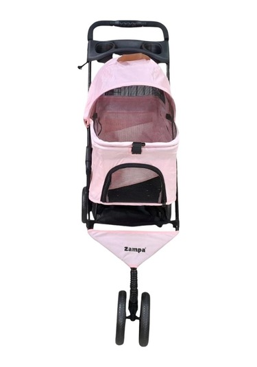 Zampa Venüs Kedi & Köpek Arabası Pembe 50x80x90 Cm