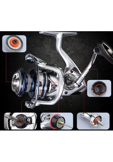 Fps 4000 13+1 Bilyalı Olta Makinesi Drag:8 Kg