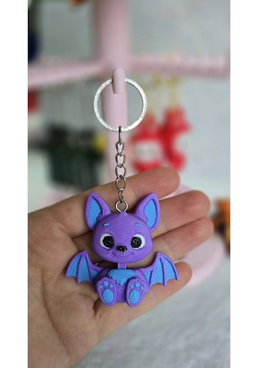 Yarasa Anahtarlık Kaliteli Aksesuar Çanta Charm