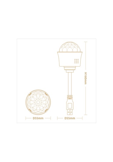 Teltree Rgbw Led Ses Ve Müzik Ritmi Işığı, Renk Değiştirilebilir, Ses Kontrollü, Esnek Boru, Yatak Odası Dekorasyonu, Beyaz