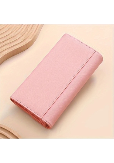 Willowhaven 2025 Yeni Model Kadın Büyük Kapasiteli Orijinal Tasarım Kırmızı Coin Klasik Siyah Cüzdan Klasik Siyah