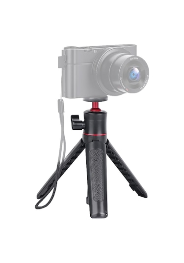 Sones Ruıgpro Çok İşlevli Katlanabilir Tripod Tutucu Selfie Monopod Çubuğu, Gopro Hero12 Siyah / Hero11 /10 /9 /8 /7 /6 /5, Insta360 Ace / Ace Pro, Djı Osmo Action 4 Ve Diğer Aksiyon Kameraları İçin Bilyalı Başlıklı Siyah
