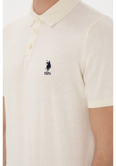 U.s. Polo Assn. Erkek Krem Kazak /triko 50299359-vr071 Krem