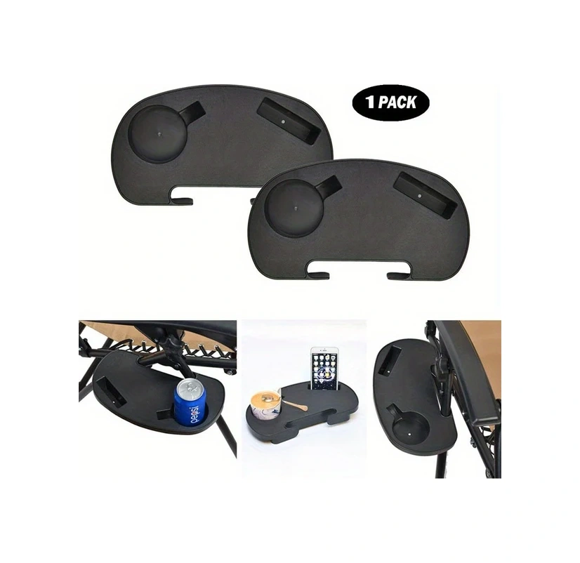 Sunshine011 Küçük Boy 1 Adet Sıfır Yerçekimi Sandalyesi Cep Telefonu Yuvalı Masa - Dayanıklı Siyah Küçük