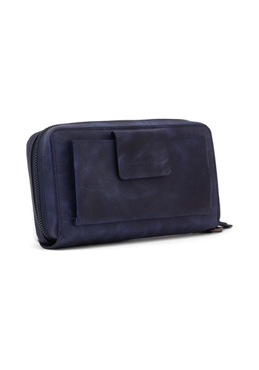 Erkek Deri Portföy Lacivert 115504 Lacivert