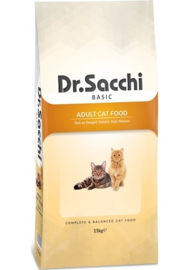 Dr.Sacchi Basic Tavuklu Yetişkin Kedi Maması 15 KG