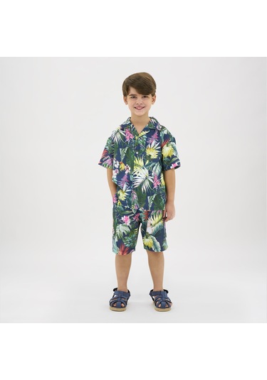 Erkek Çocuk Desenli Gömlek 2411bk06009-4326 001