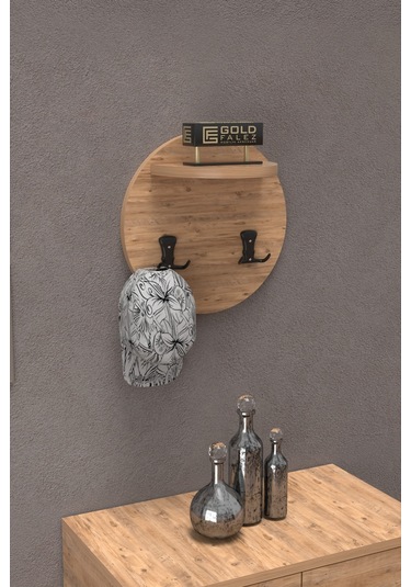 Askılık Duvar Elbise Askılığı Portmanto Üstü Çam Diğer