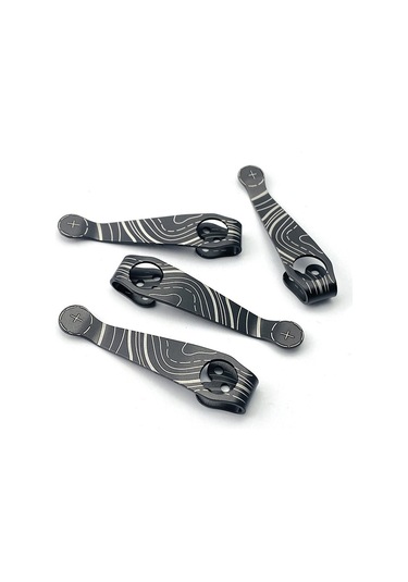 Shineyee Spyderco Paramilitary 2 Titanium Çelik Bileklikli Bıçak Klasörü - C81 Arka Klasör Tasarımı, Cep Klasörü, Orman, Kamp İçin Dayanıklı