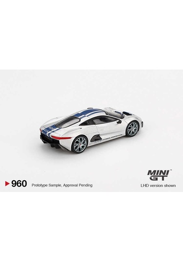 Mini Gt 1/64 960 Jaguar C-x75 Silver