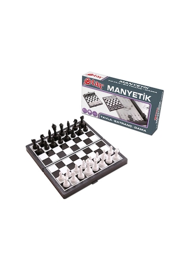 Star Manyetik Tavla Dama Ve Satranç 3 Oyun 1 Arada