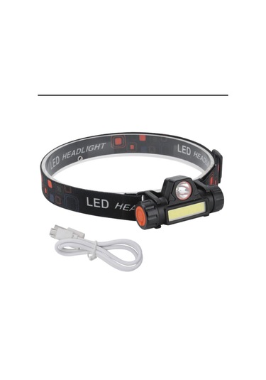 Guassi 101-1 T6 Cree Led Kafa Feneri Işıldak N11.5460 Siyah