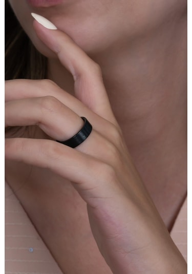 6Mm Düz Model Mat Çelik Alyans Yüzük Cl29 553618656