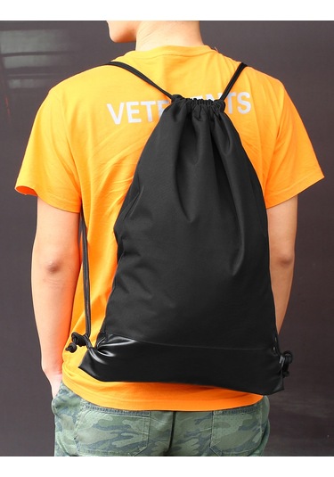 Reedark Siyah 600d Poliester Çekmeceli Çanta - 60x40 Cm Büyük Hacimli, Su Geçirmez, 20 Kg Taşıma Kapasitesi - Spor, Seyahat, Okul İçin Siyah