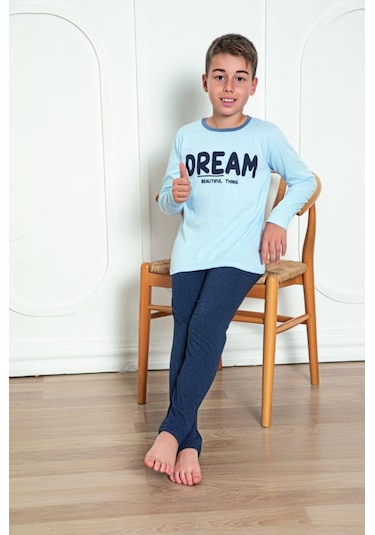 Donex Erkek Çocuk Uzun Kollu Pijama Takımı 511 001