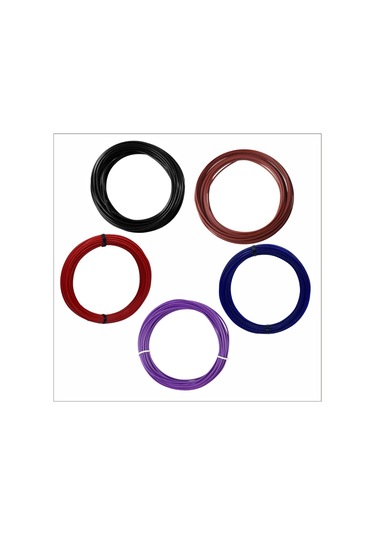 3d Kalem İçin Asil Tonlar Siyah,kahverengi,lacivert,bordo,mor Pla Filament Seti