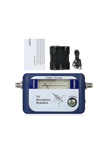 Ximistore9 Dijital Uydu Sinyal Ölçer - Anten Ayar Cihazı İle Tv Alımınızı Mükemmelleştirin