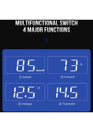 Padalink 3.7 İnç Sürücü Parametreleri Görüntüleyici, Evrensel Araç Kullanıma Uygun, Başsız Projeksiyon, Sürücü Güvenliği Ve Kolaylık Artırıcı Sürücü Bilgisayarı