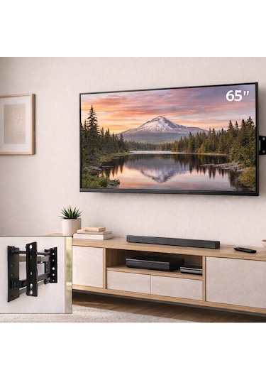 65 Inc - 32 Inc - 65 Inc Lcd Led Sabit Tv Askı Aparatı 82x165cm Bs-70 5639
