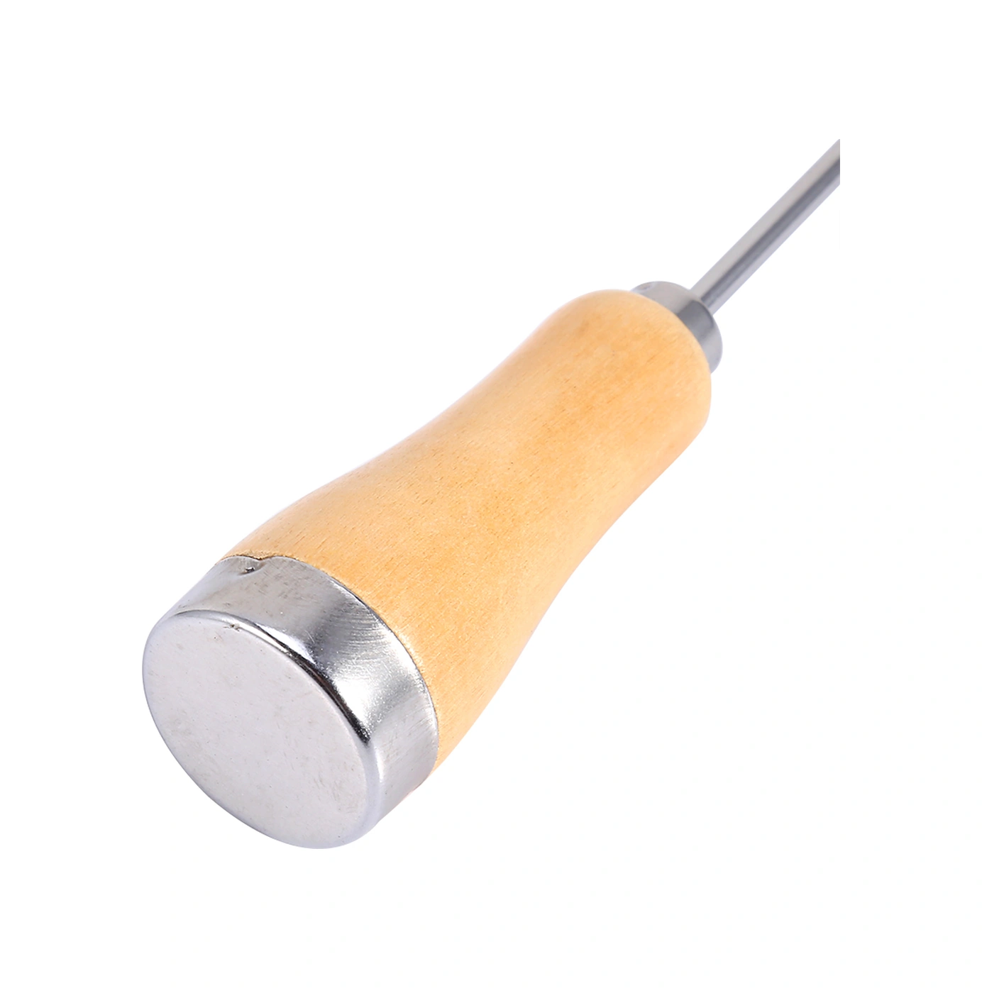 Wezone Ahşap Saplı Paslanmaz Çelik Buz Çakısı - Buz Bloklarını Kolay Böl, Soğutucuda Temizlik, Güvenli Tutuş Diğer