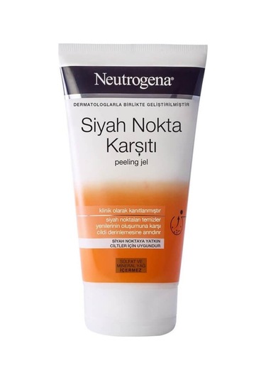 Neutrogena Siyah Nokta Karşıtı Peeling Jel  150 ML