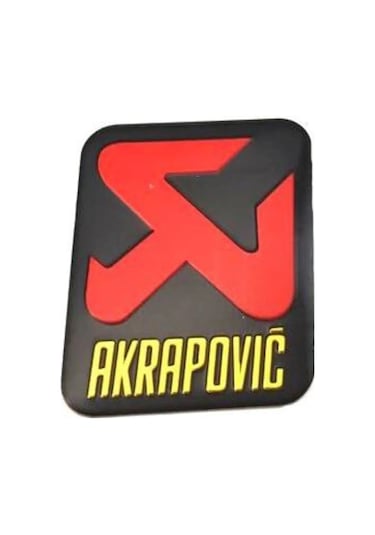 Akrapovic Kare Alüminyum Sticker 6x5.5