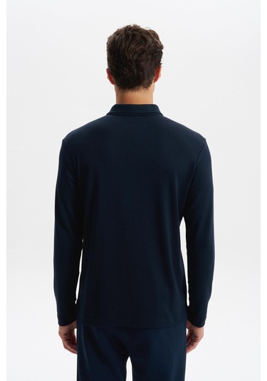 Arma Erkek Slim Fit Fermuarlı Polo Yaka Sweatshirt İnce Modal Pamuk Elastan Karışımlı Örme İnterlok Kumaş K30554989102 Lacivert Arma Erkek Slim Fit Fermuarlı Polo Yaka Sweatshirt İnce Modal Pamuk Elastan Karışımlı Örme İnterlok Kumaş K30554989102 Lacivert