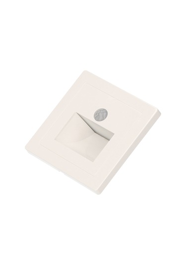 Maiyame Ac220v 6500k Beyaz Led Basamak Lambası, 4m Hareket Algılama, Ateş Güvenli Pc Malzeme, 4 Adet Paket Beyaz