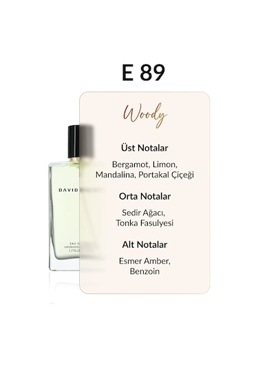 David Walker E89 Minno Two Erkek Parfüm EDP 50 ML