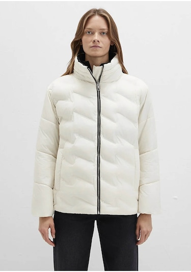 Mavi Oversize Ekru Kadın Ceket M1110714-86412 Ekru