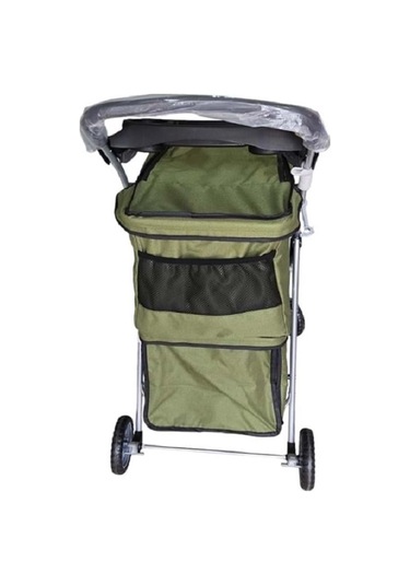 Kedi & Köpek Taşıma Arabası Dtc808-green