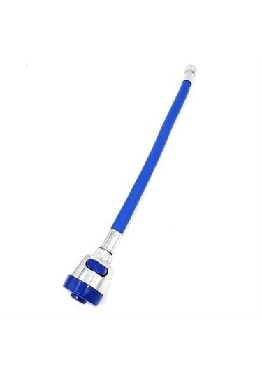 Buffer Oynar Başlıklı Tasarruflu Kubar Musluk Borusu Ve Başlığı Mavi