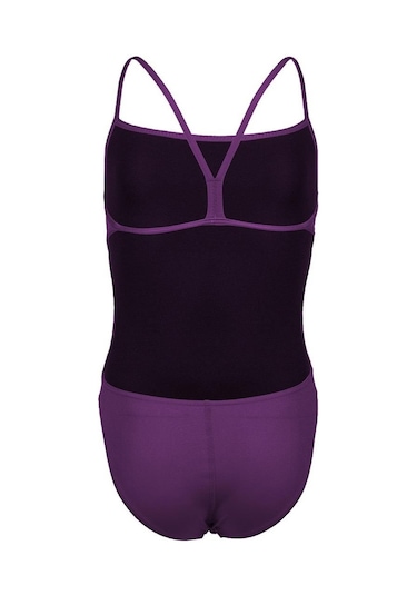 ARENA SOLID KIZ ÇOCUK YÜZÜCÜ MAYOSU 004765911 Mor