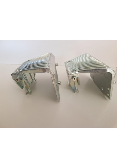 Indaux Sürgülü Gardırop Ön Dış Kapak Taşıyıcı 2Li Teker