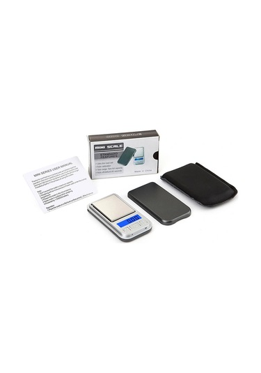 Hassas Cep Terazisi 200 Gram 0.01 Hassasiyet Müzik Çalar Şeklinde Kahverengi