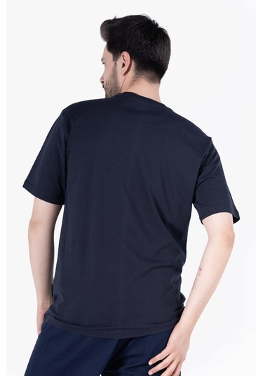 T-shirt Bisiklet Yakalı İş Tişörtü Lacivert