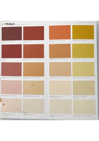 Polisan Perla Silikonlu Dış Cephe Boyası 15 Lt (Tüm Renkler)