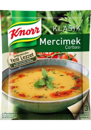 Knorr Mercimek Çorbası 24 x 76 G