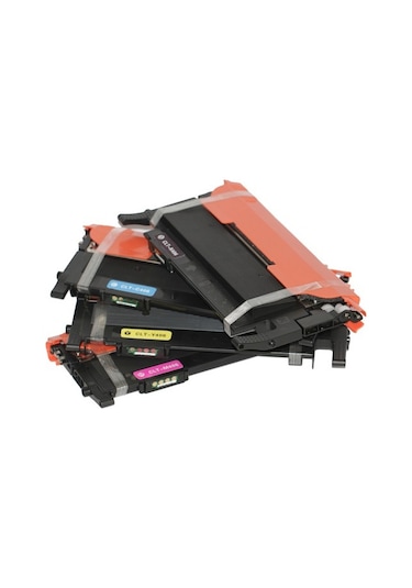 Premium® Samsung CLP365 Uyumlu 4 Renk Toner Seti