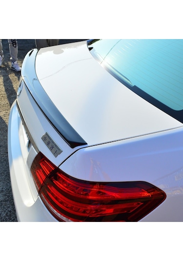 Mercedes W212 Amg Uyumlu Yedek Parça Spoiler Plastik Boyasız