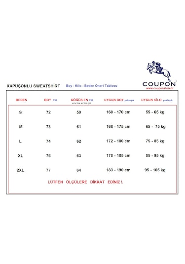Coupon Kapüşonlu Sweatshirt - Kahve Rengi Kahverengi