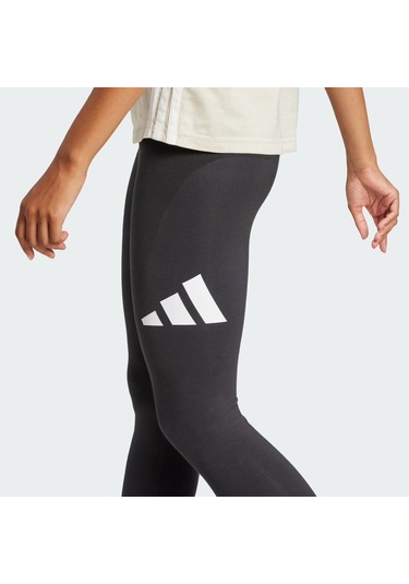 Black/whıte Adidas Kadın Günlük Tayt W Bl Sj Leg Jh1182 Siyah