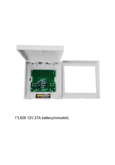 Shineyee 433mhz Kablosuz Rf Kumanda, 1 Kanal, Ev Otomasyonu Merdiven Lambası Kontrolü, 12v Pil Ve Çift Taraflı Bant İçerir - Im170714002