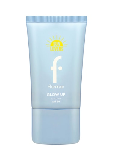 Flormar Sun Lovers Nemlendirici Etkili & Işıltılı Bitişli Güneş Koruyucu Baz SPF50 001 Pink 40 ML