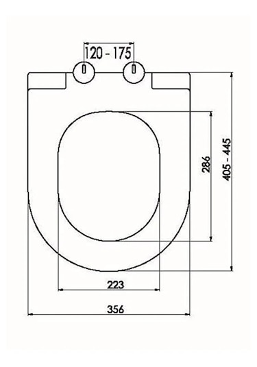 Nkp Slim İnci Thermoplast Yavaş Kapanan Klozet Kapağı