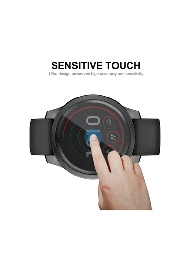 Garmin Venu 2s 40mm / Vivoactive 4s 40mm Enkay Hat-prince İçin Tam Kapsama Elektrolizle Tpu Yumuşak Kılıf Siyah