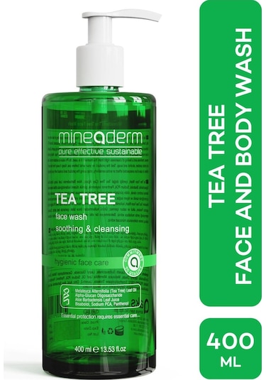 Mineaderm Tea Tree Soothing Cleansing Face Wash 400 ML