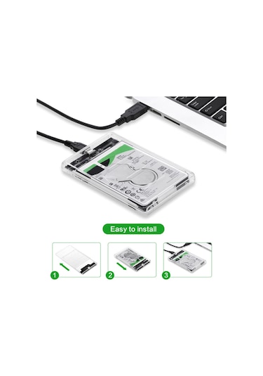 Codegen 2.5" Usb 3.1 Taşınabilir Hdd Disk Kutusu Cdg-Hdc-30Tc