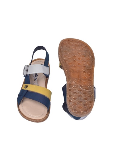 Kiko Şb 2517-26 Orto Pedik Erkek Çocuk Sandalet Terlik Lacivert - (414664047) Lacivert