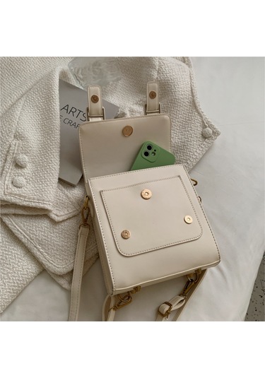 Moveevo Siyah Pu Kumaş Fransız Stili Çapraz Çanta, Çift Omuzlu/torba, Modern Ve Klasik Desen, Geniş İç Mekan, Dayanıklı Malzeme Siyah